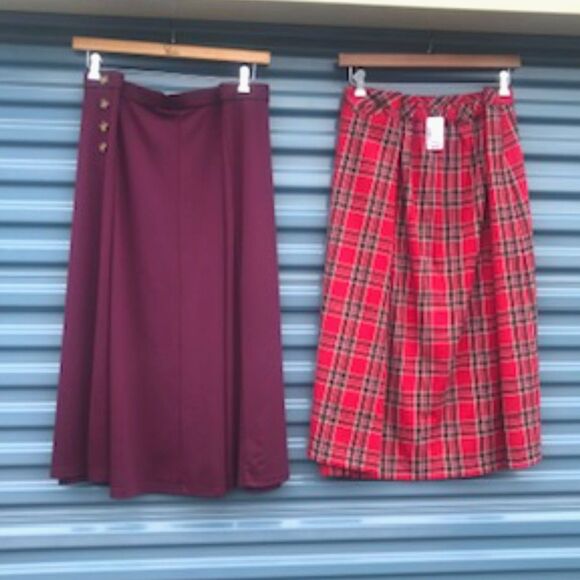 Christopher & Banks Dresses & Skirts - Size: 24/26W 3x Pleated Skirt Bundle . {2} Pcs Christopher & Banks . New w/ Tags